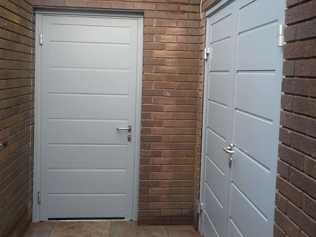 Hormann Garage Front Door Install, Install Side Door In Garage